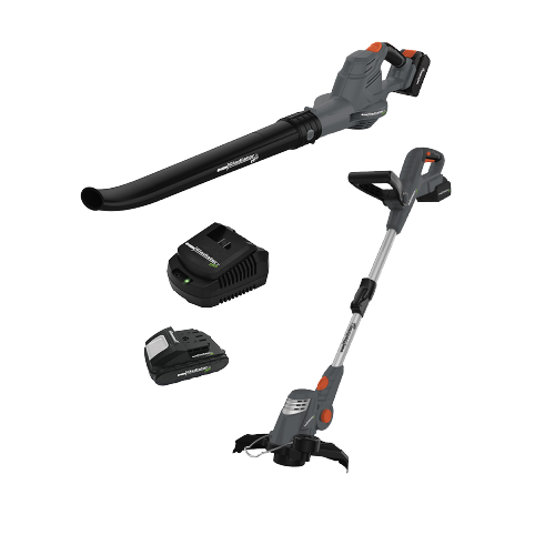 KIT ORILLADORA Y SOPLADOR INALAMBRICA 18V 1BAT
