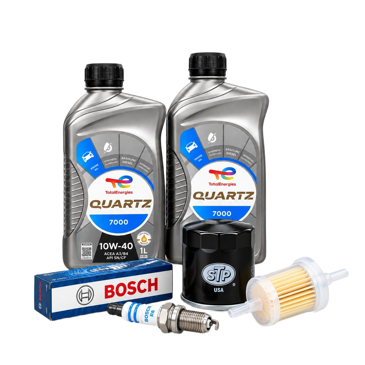 Kit de Mantención para Tractor Cortacésped - Motores Powermore y Husqvarna
